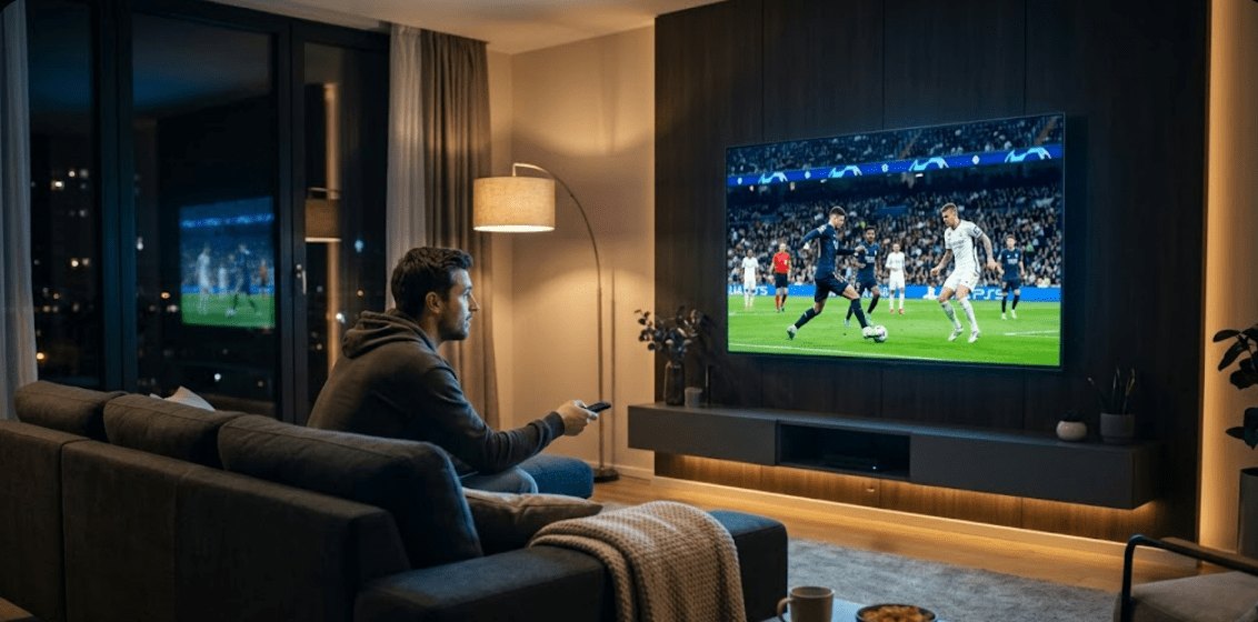 اشتراك IPTV لمشاهدة مباريات دوري الابطال